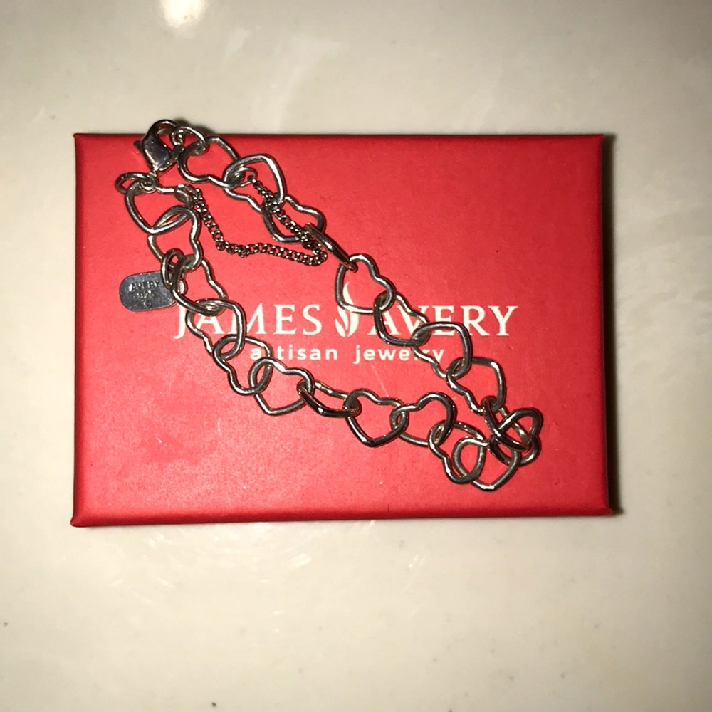 ✨🆕✨ James Avery Connected Hearts Charm Bracelet